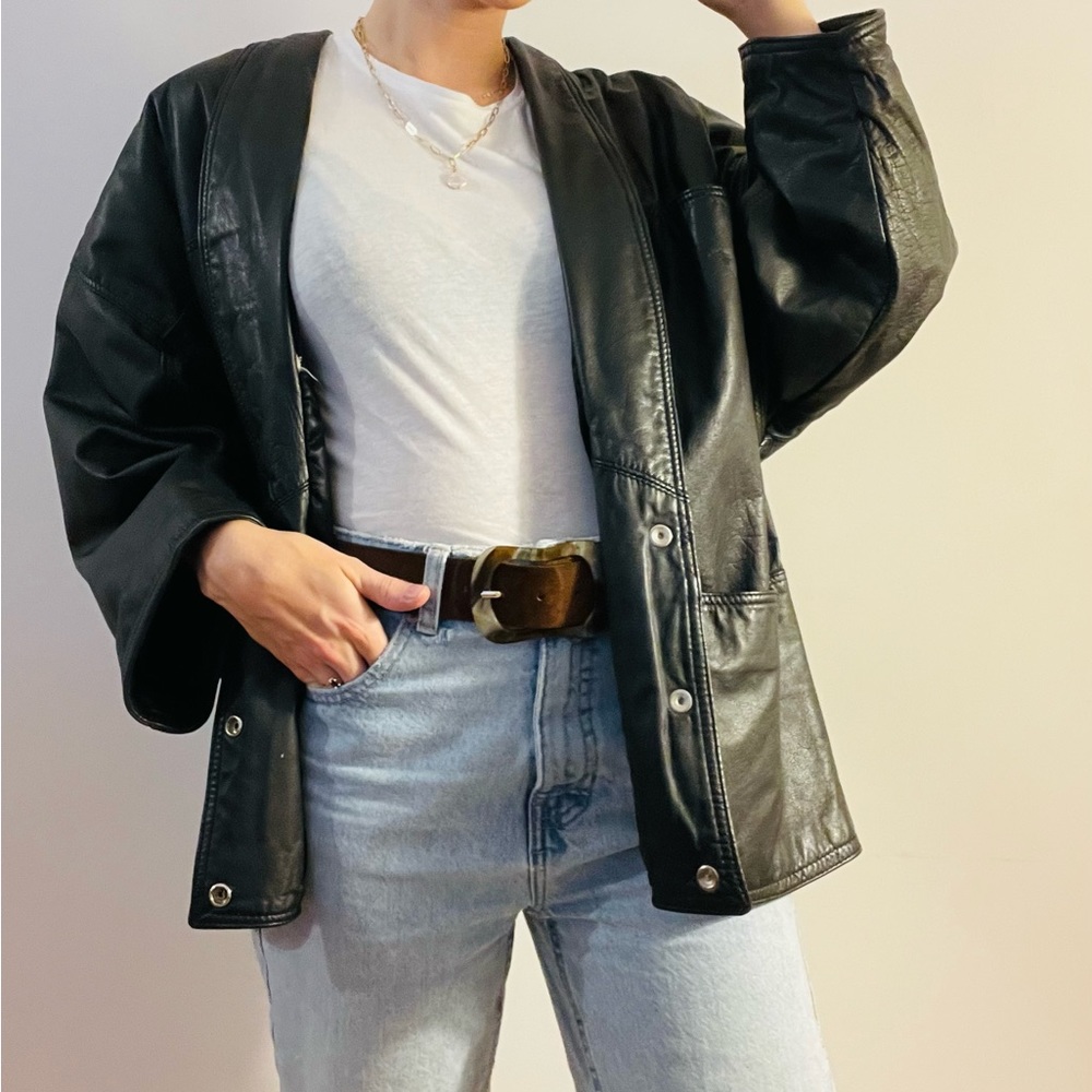 Leather jacket